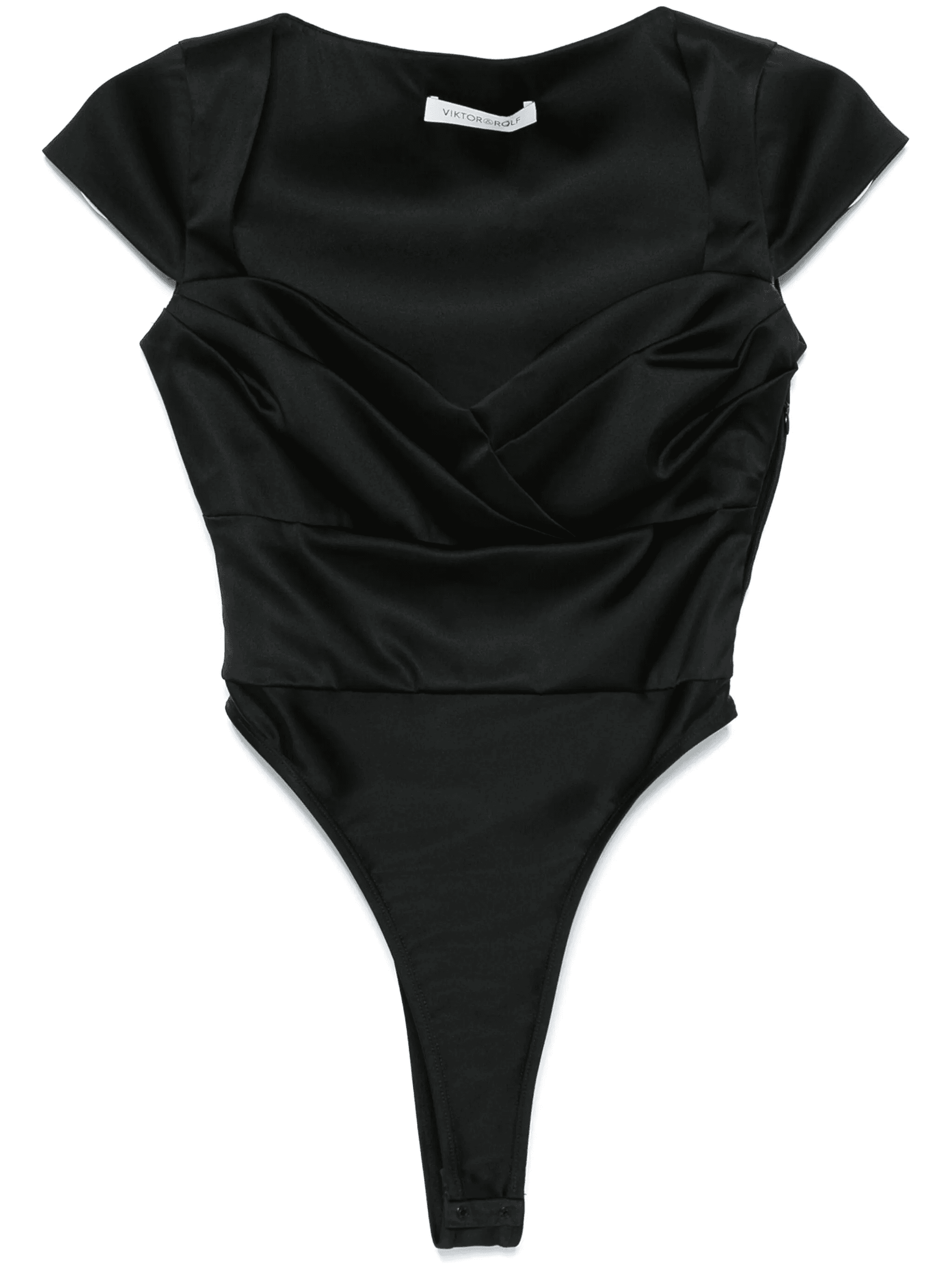 sweetheart pleat-detailing bodysuit - Image 1