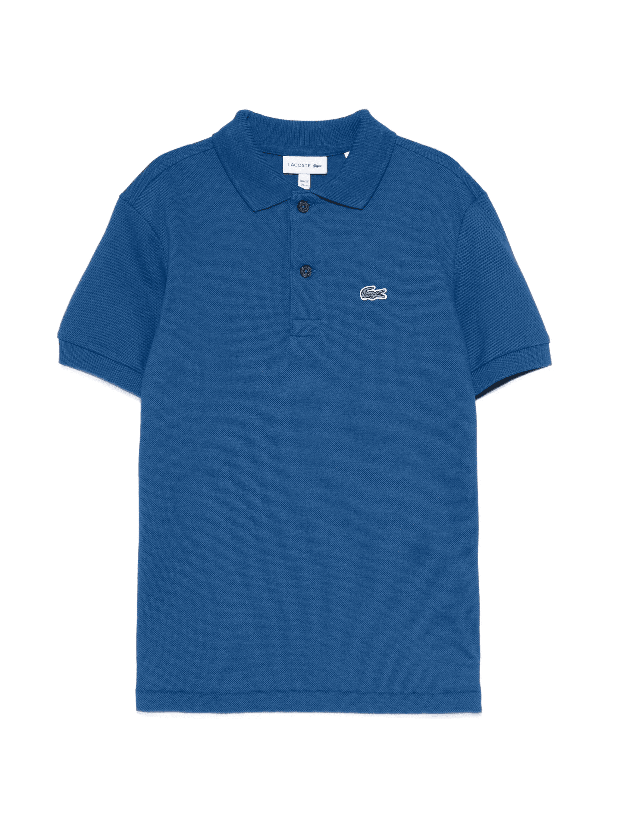 pique-texture polo shirt - Image 1
