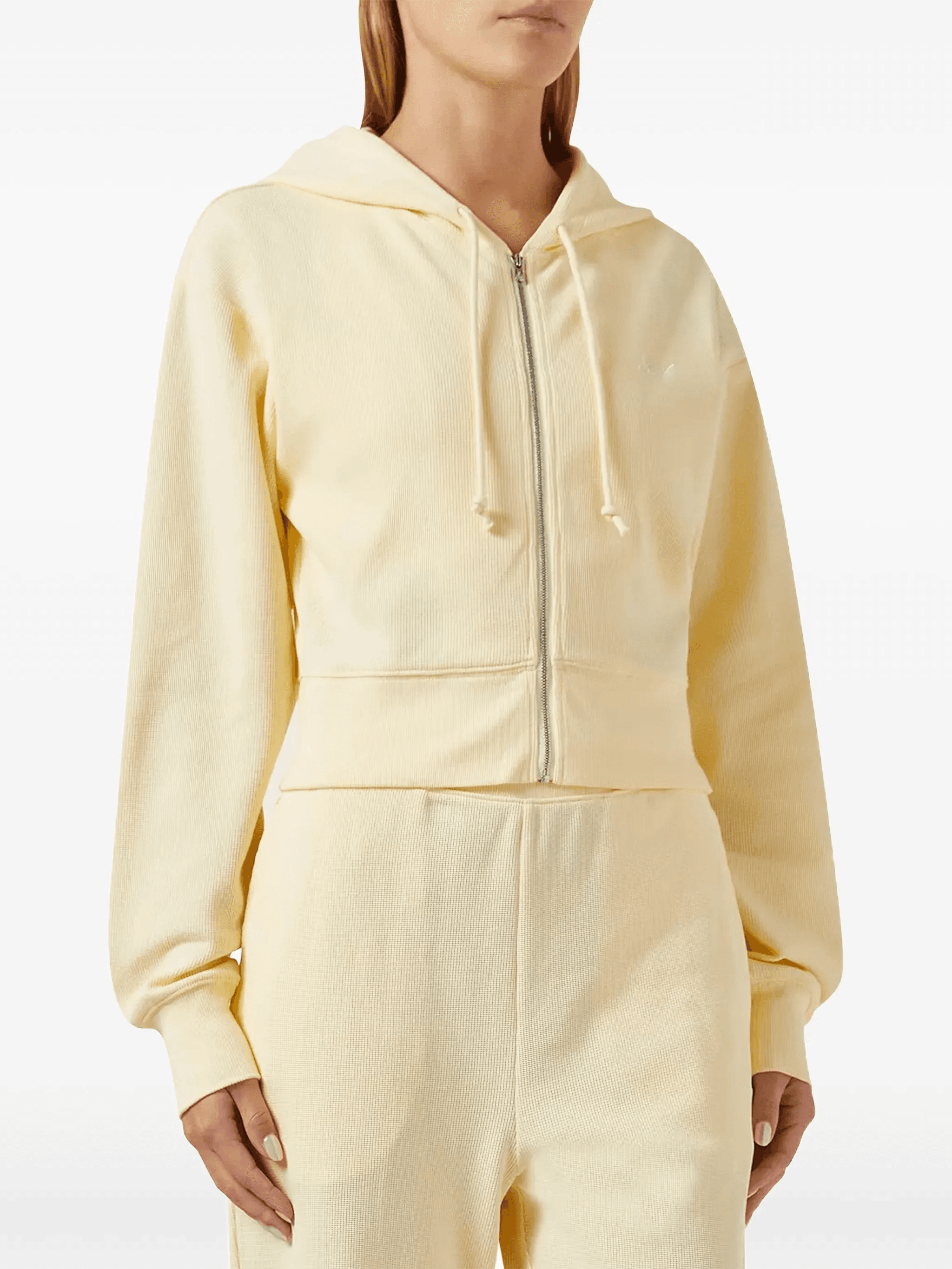 Fallon waffle hoodie - Image 1