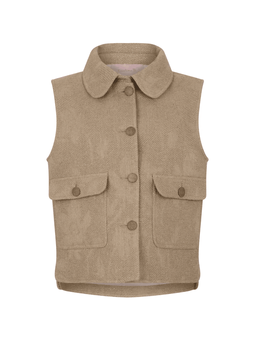 flap-pockets waistcoat - Image 1