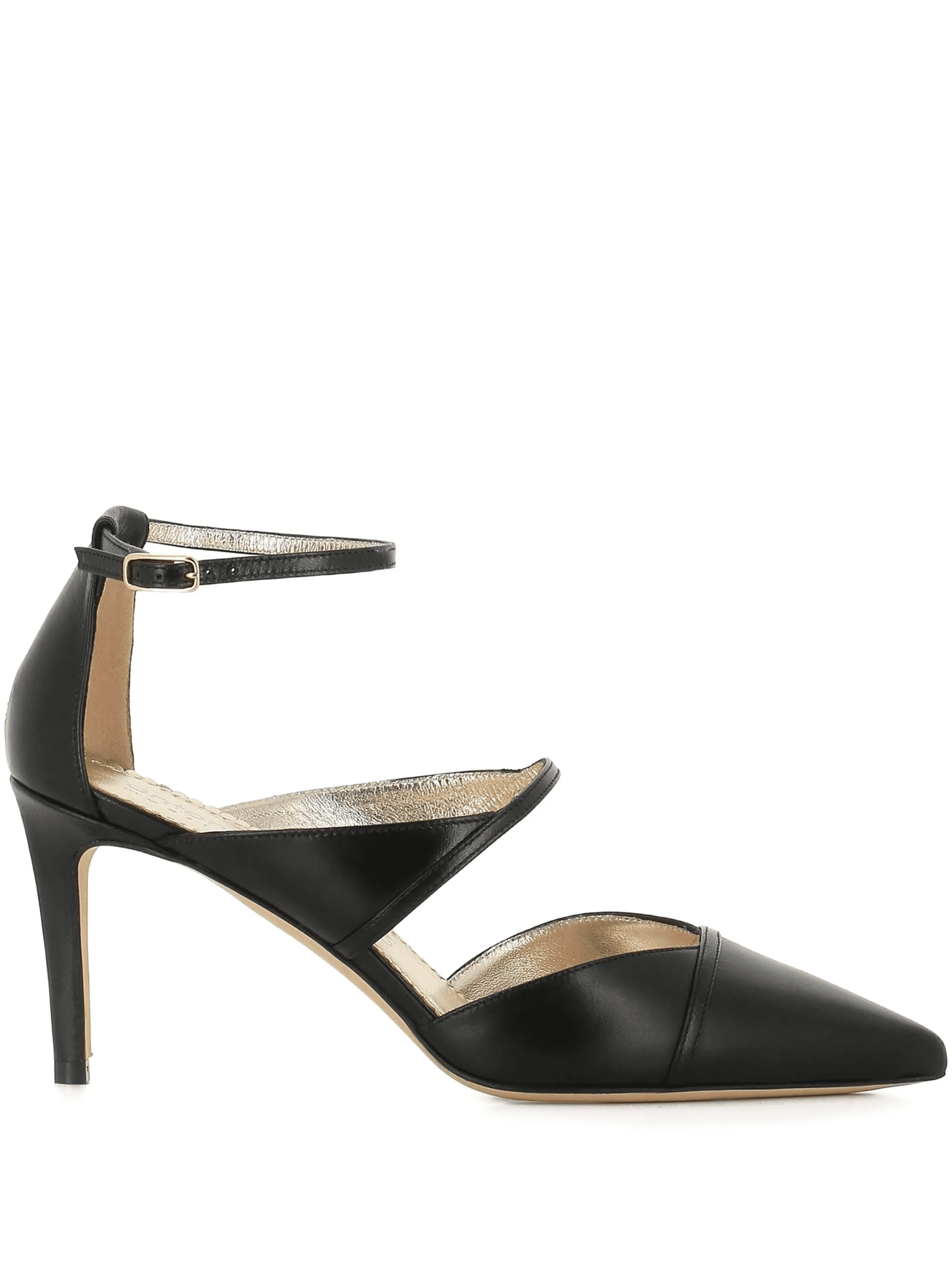 cut-out leather pumps - Image 1