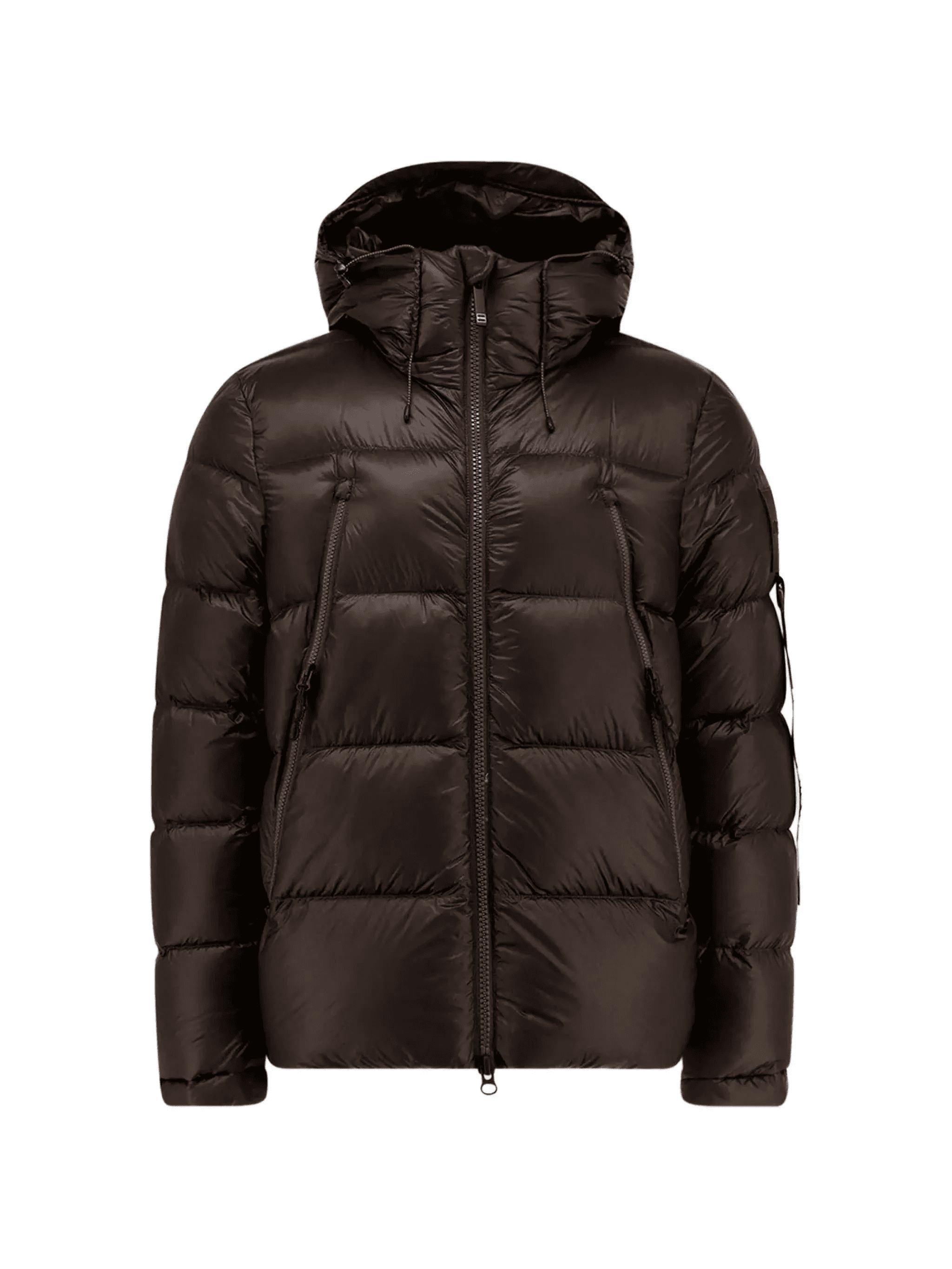 zip-up hooded padded jacket - Image 1