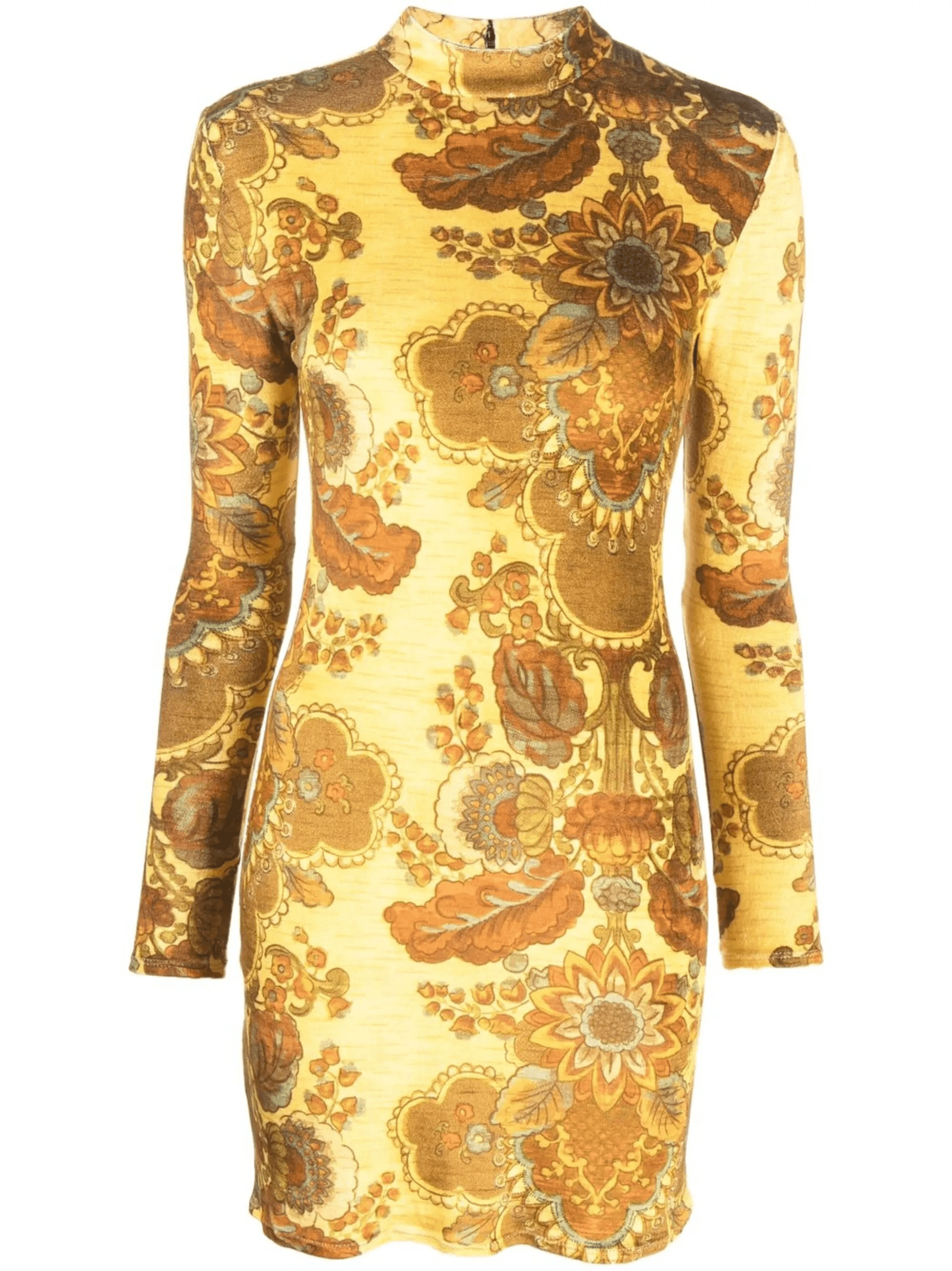 all-over graphic-print dress - Image 1