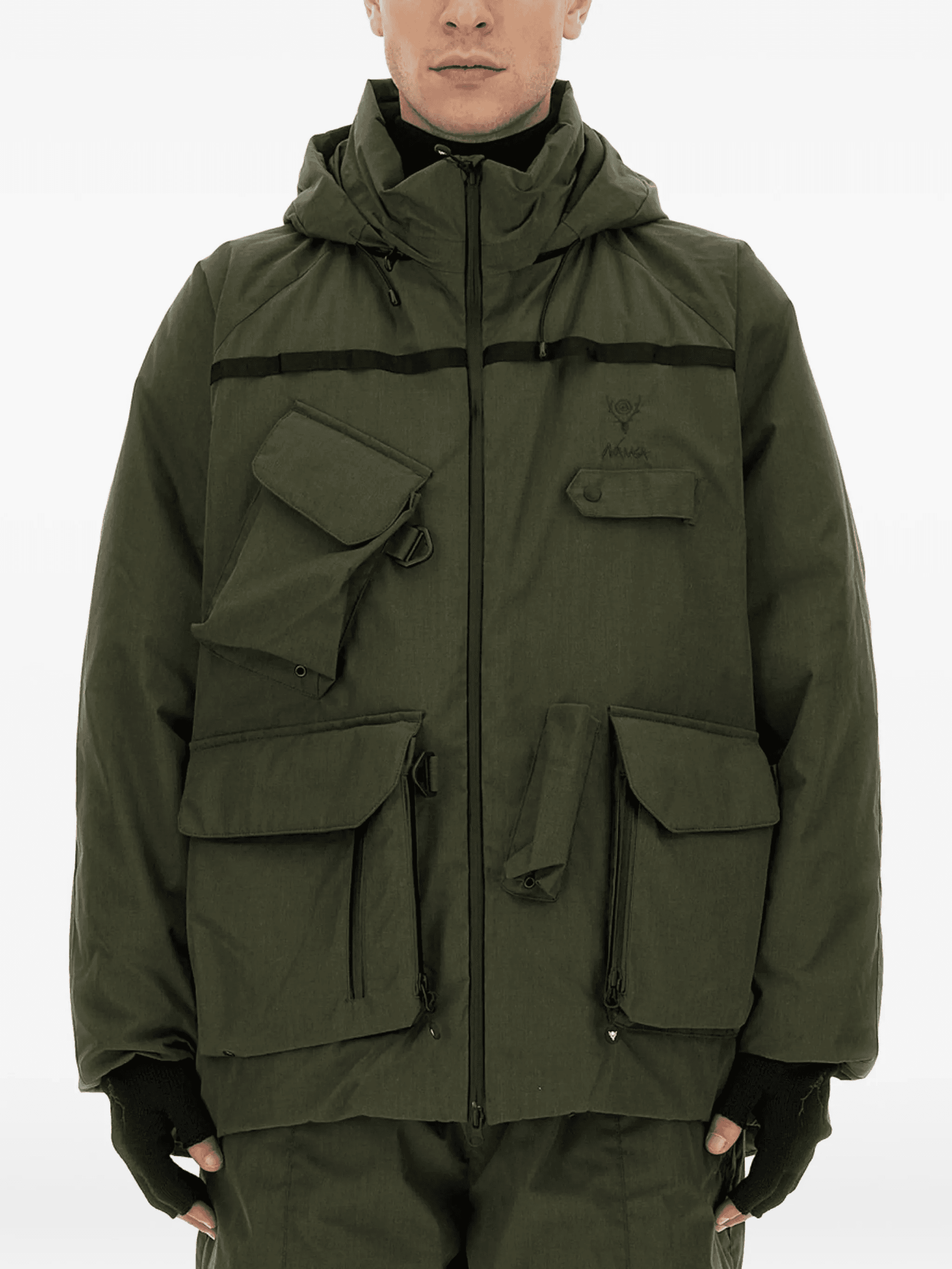 X Nanga hooded pocket jacket - Image 1
