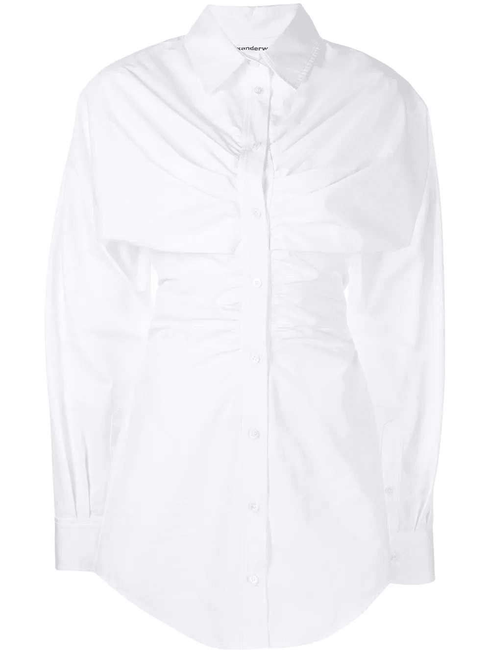 ruched hourglass shirtdress - Image 1
