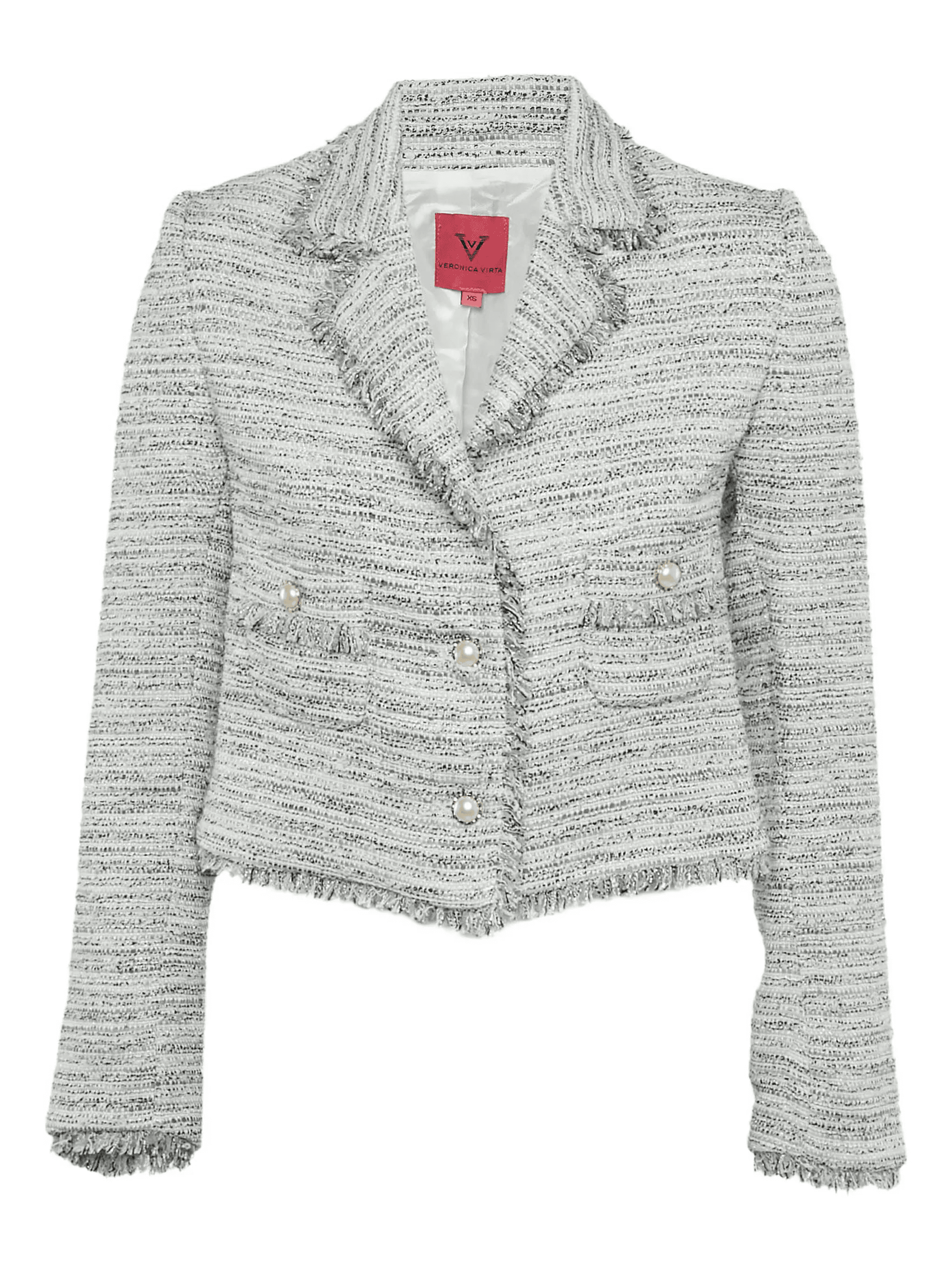 button-embellishment blazer - Image 1