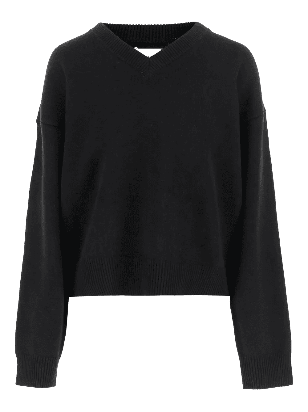 V-neck cashmere sweater - Image 1