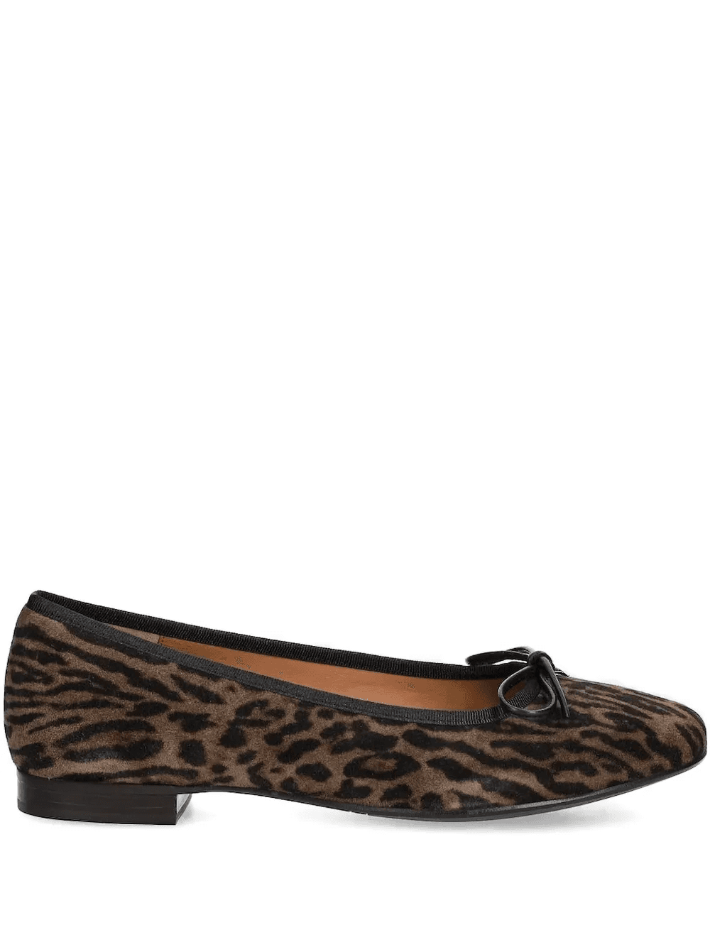 Sapatilha animal print com laço - Image 1