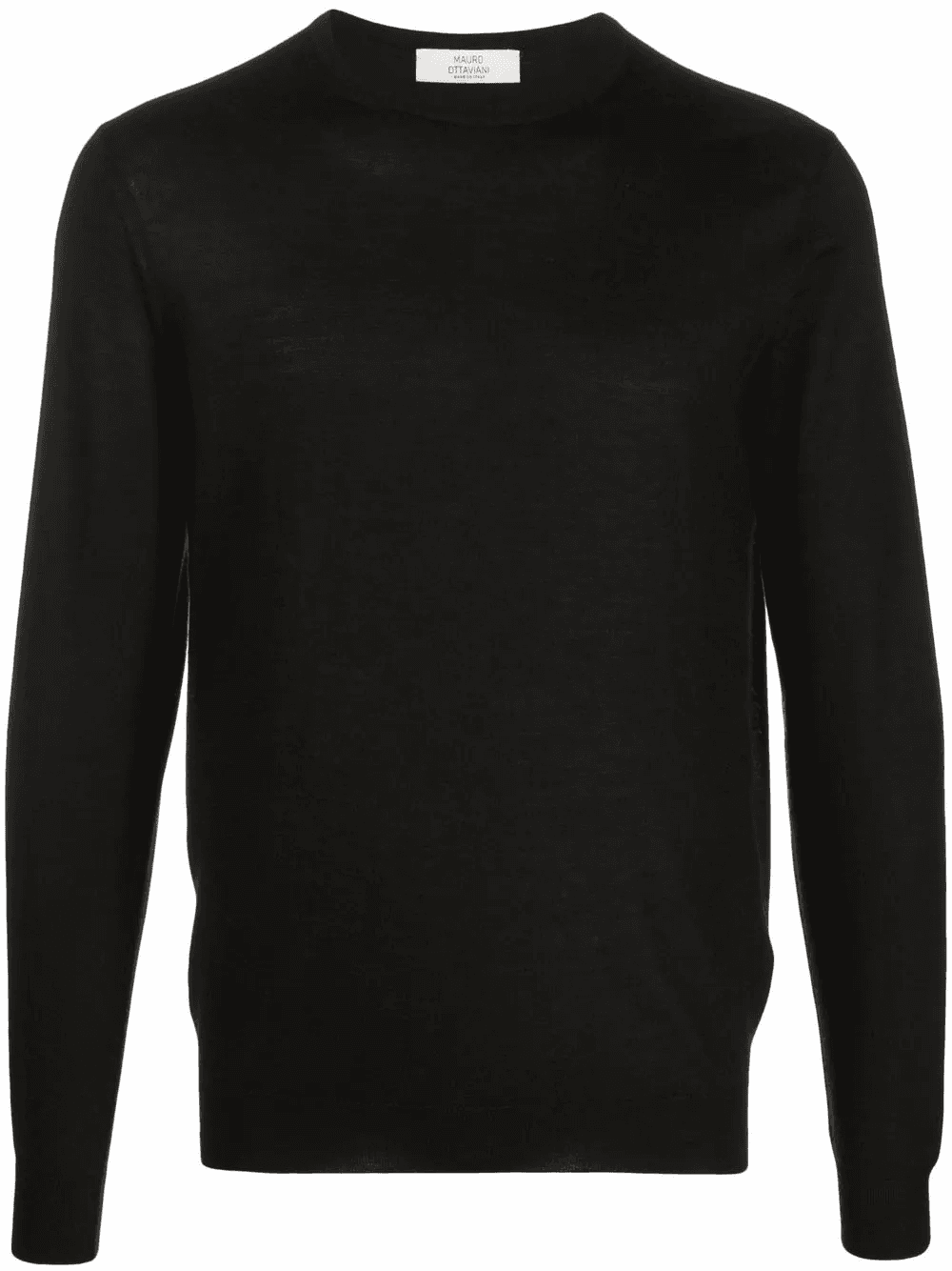 crewneck cashmere-silk jumper - Image 1