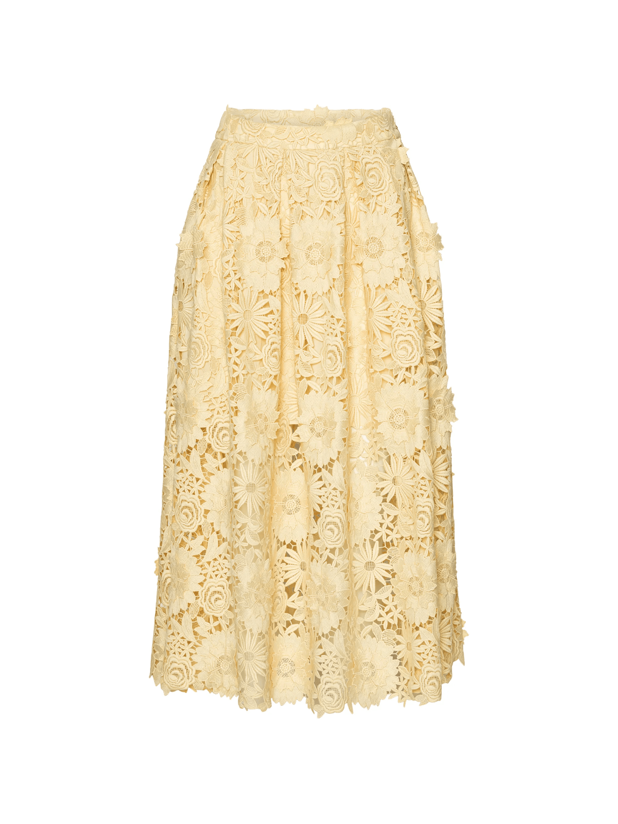 3D lace midi skirt - Image 1