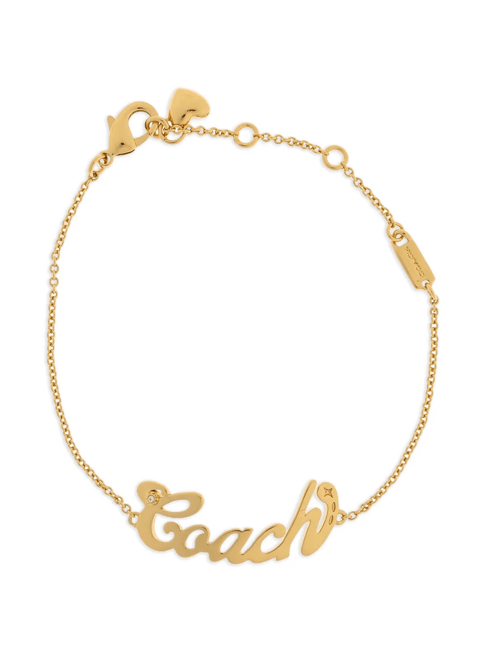 heart nameplate bracelet - Image 1