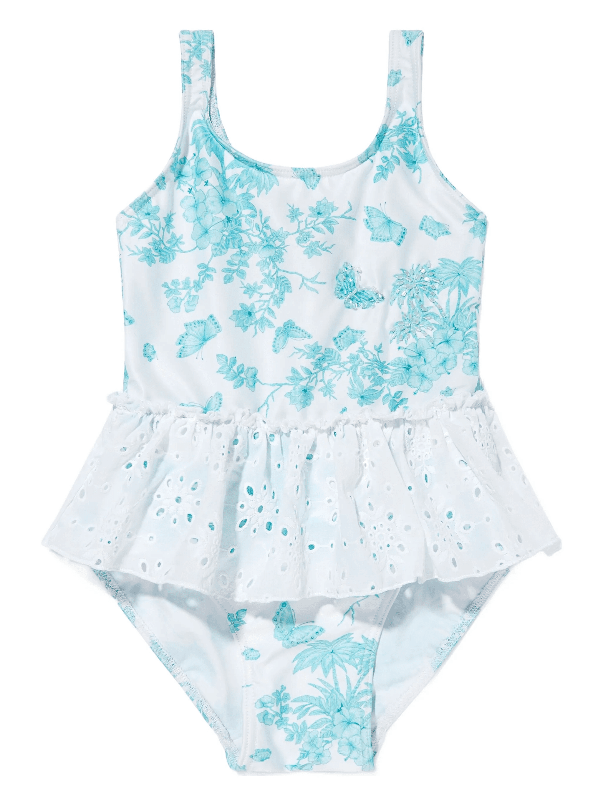 floral-print swimsuit - Image 1