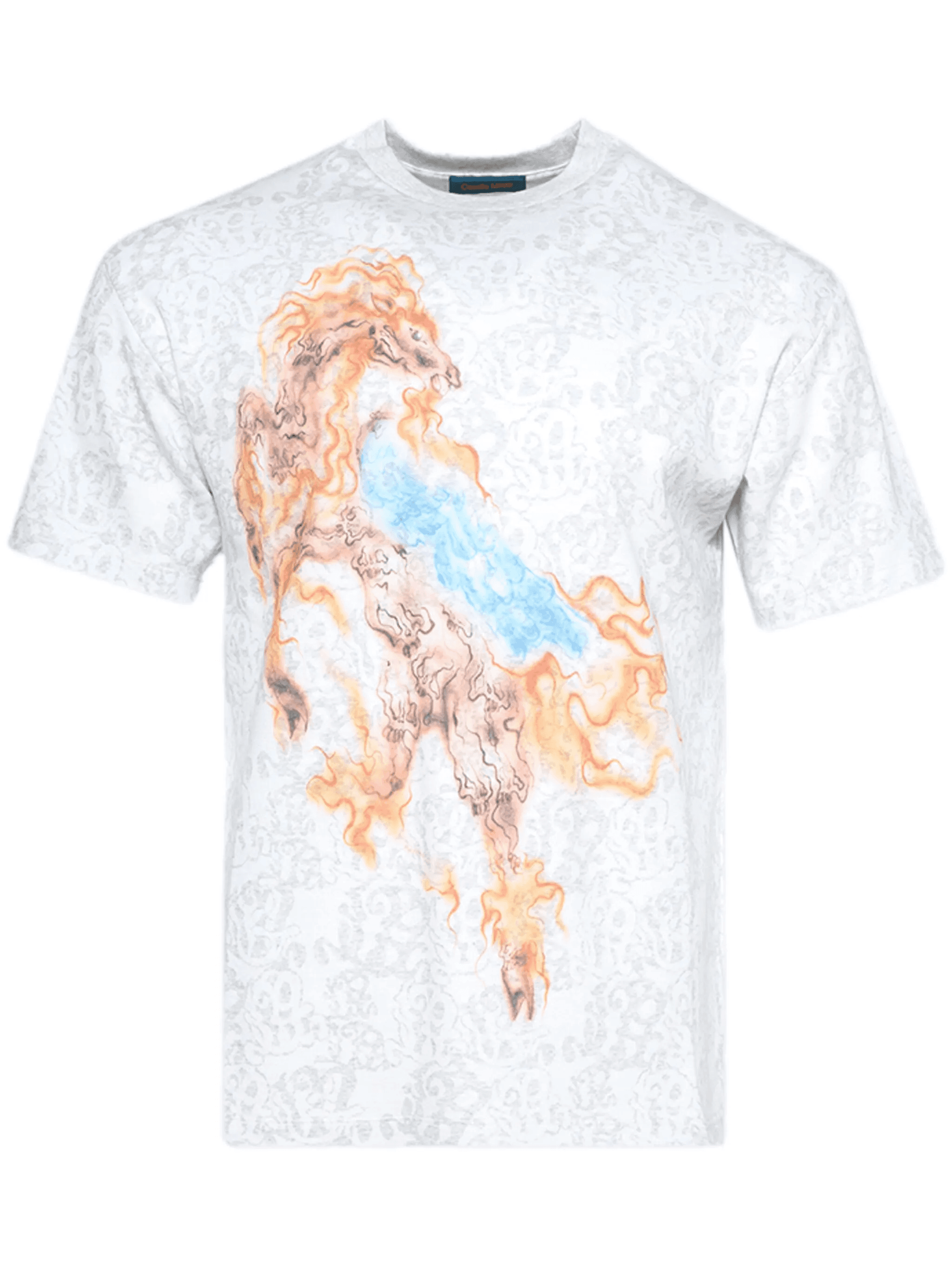 Pegasus jacquard T-shirt - Image 1