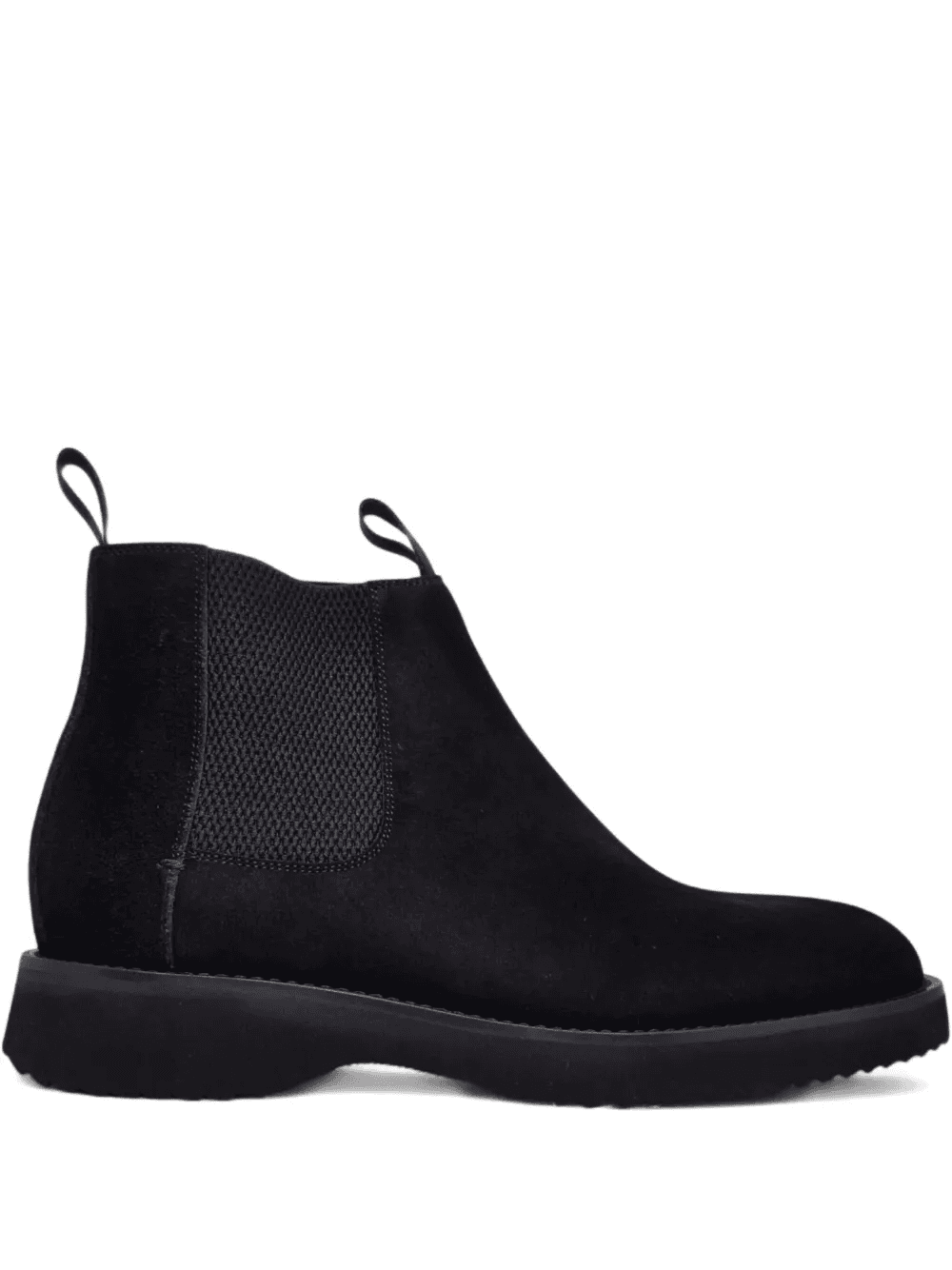 suede elastic-panel chelsea boots - Image 1