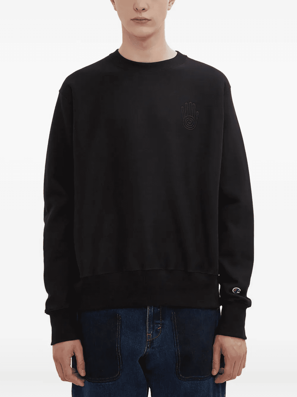 floral-print sweatshirt - Image 1