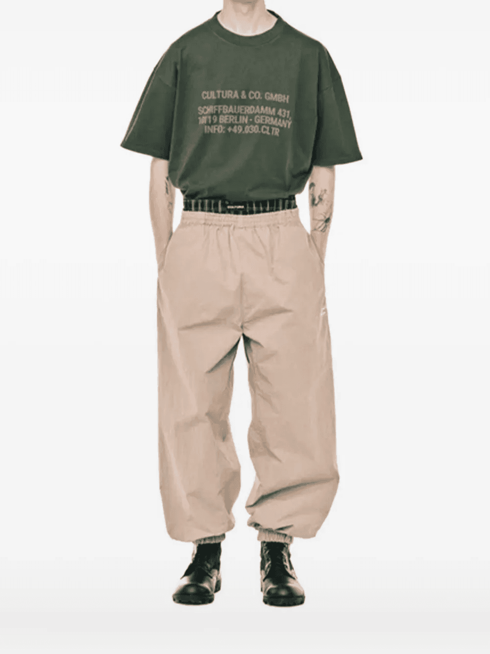 round-neck T-shirt - Image 1