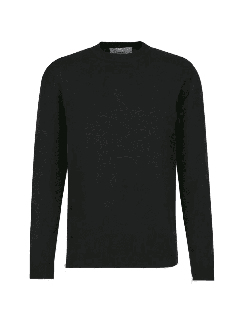 zip-fastening long-sleeve sweater - Image 1