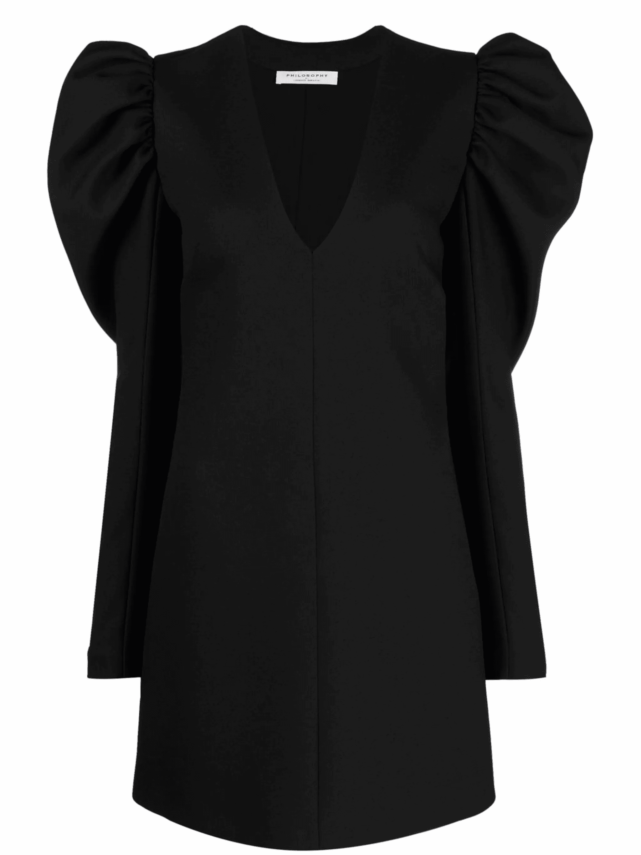 puff sleeve mini dress - Image 1