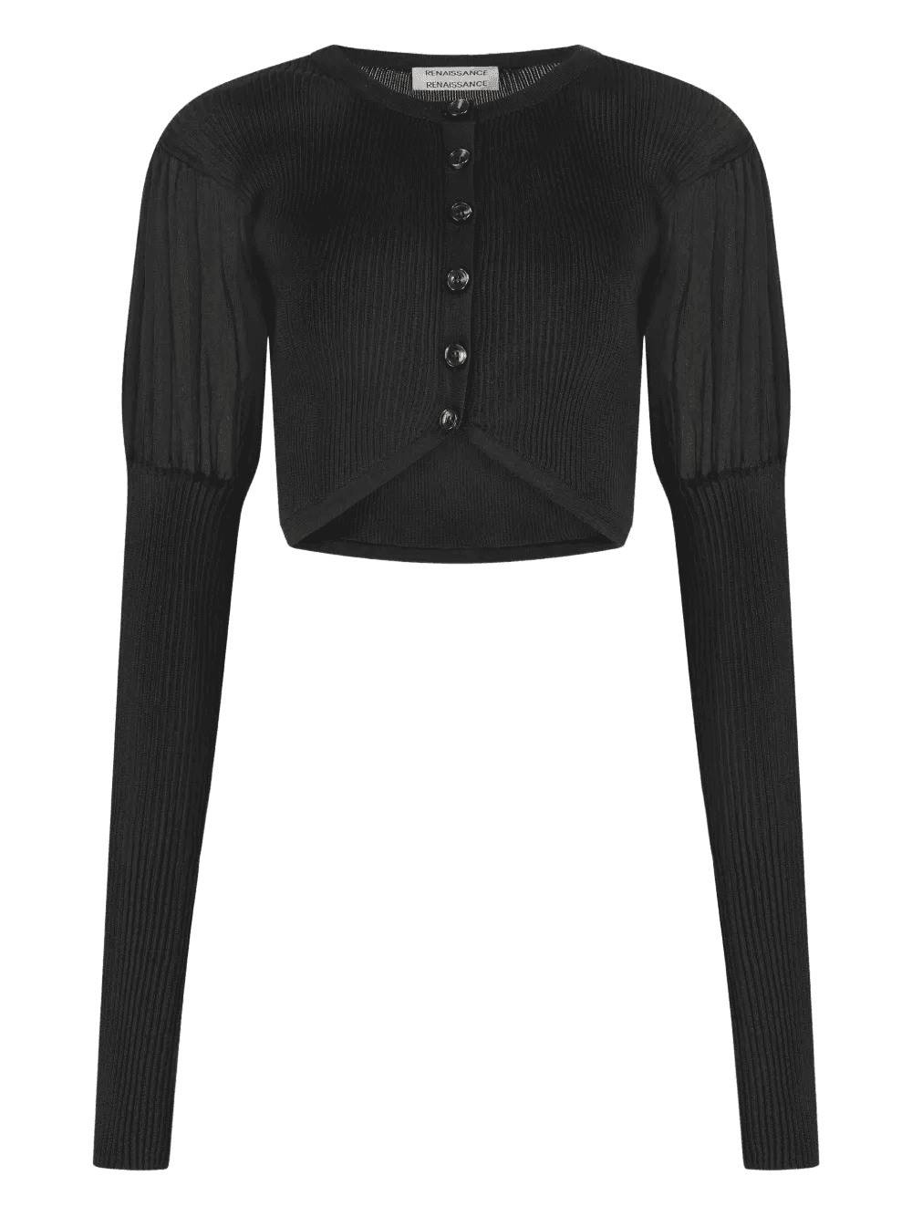 ribbed cardigan - Image 1