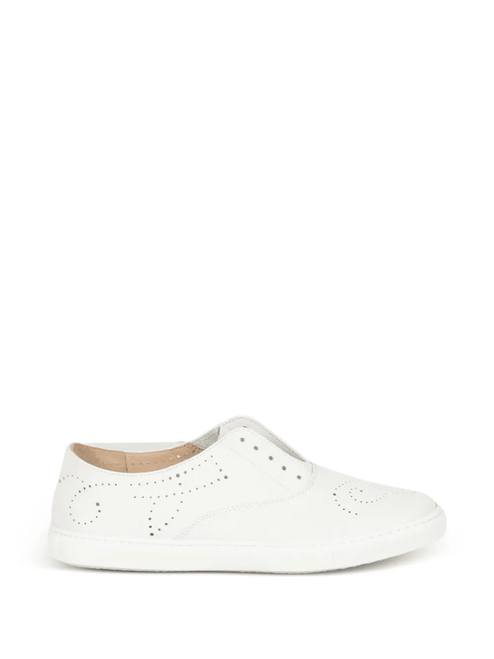 brogue detail trainers - Image 1