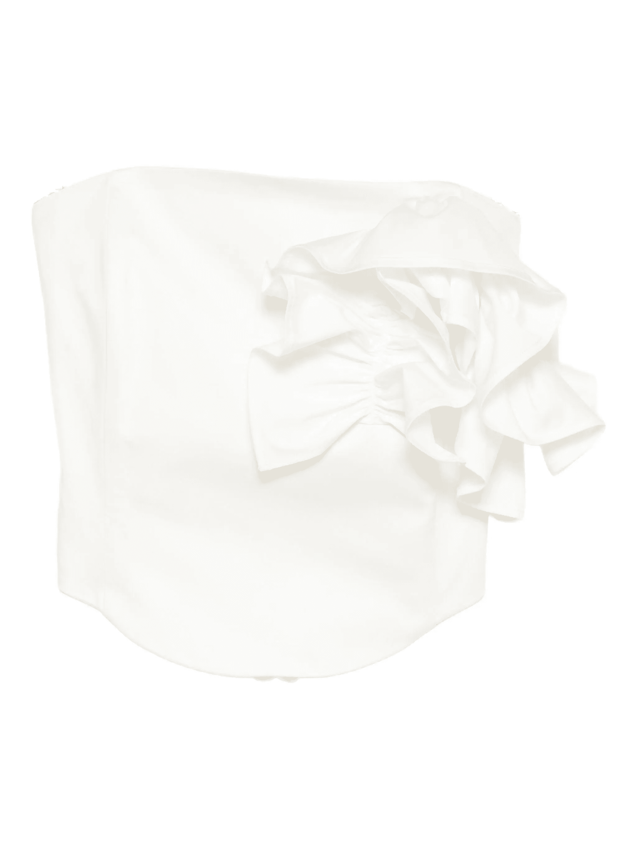 Amora ruffle-detail corset top - Image 1