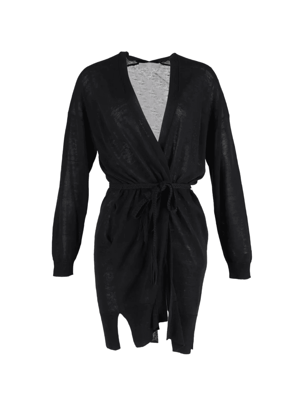 self-tie cardigan - Image 1