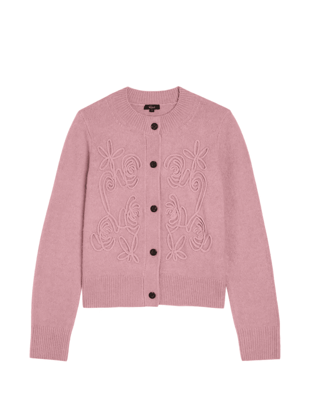 Coralee applique buttoned sweater - Image 1