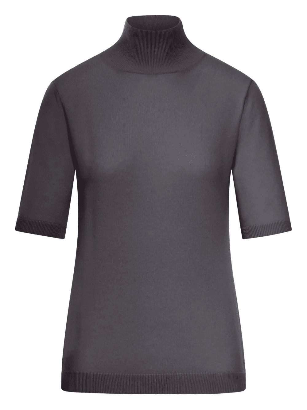 mock-neck wool top - Image 1