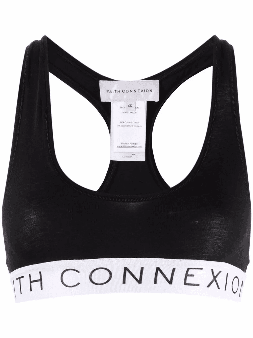 logo-tape racerback vest - Image 1