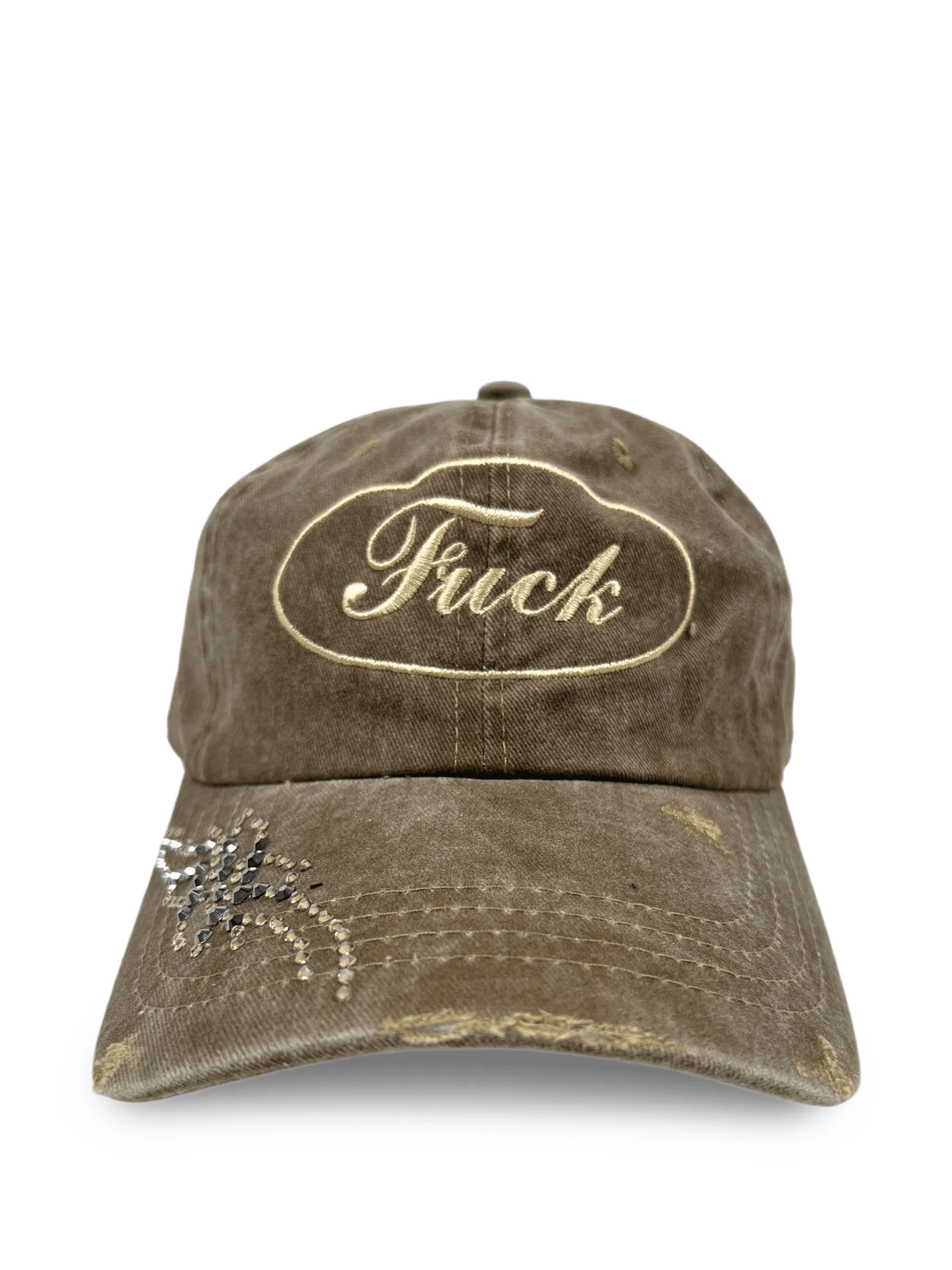 embroidery crystal hat - Image 1