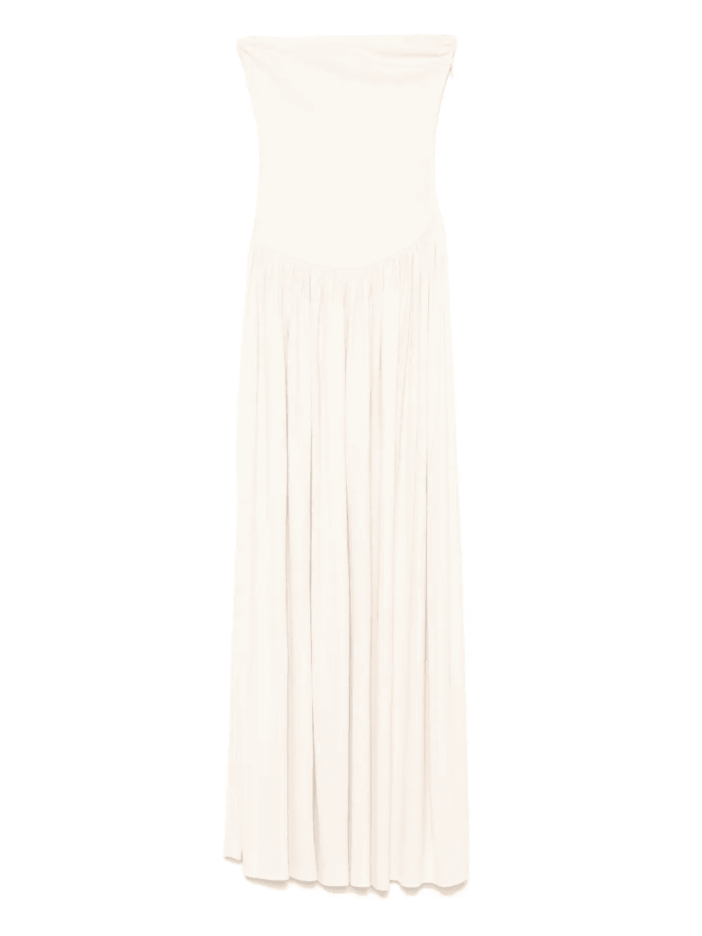 strapless midi dress - Image 1