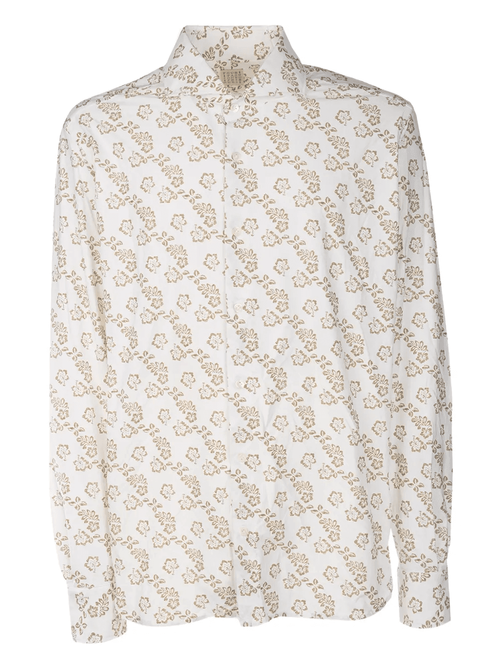 floral-print long-sleeves shirt - Image 1