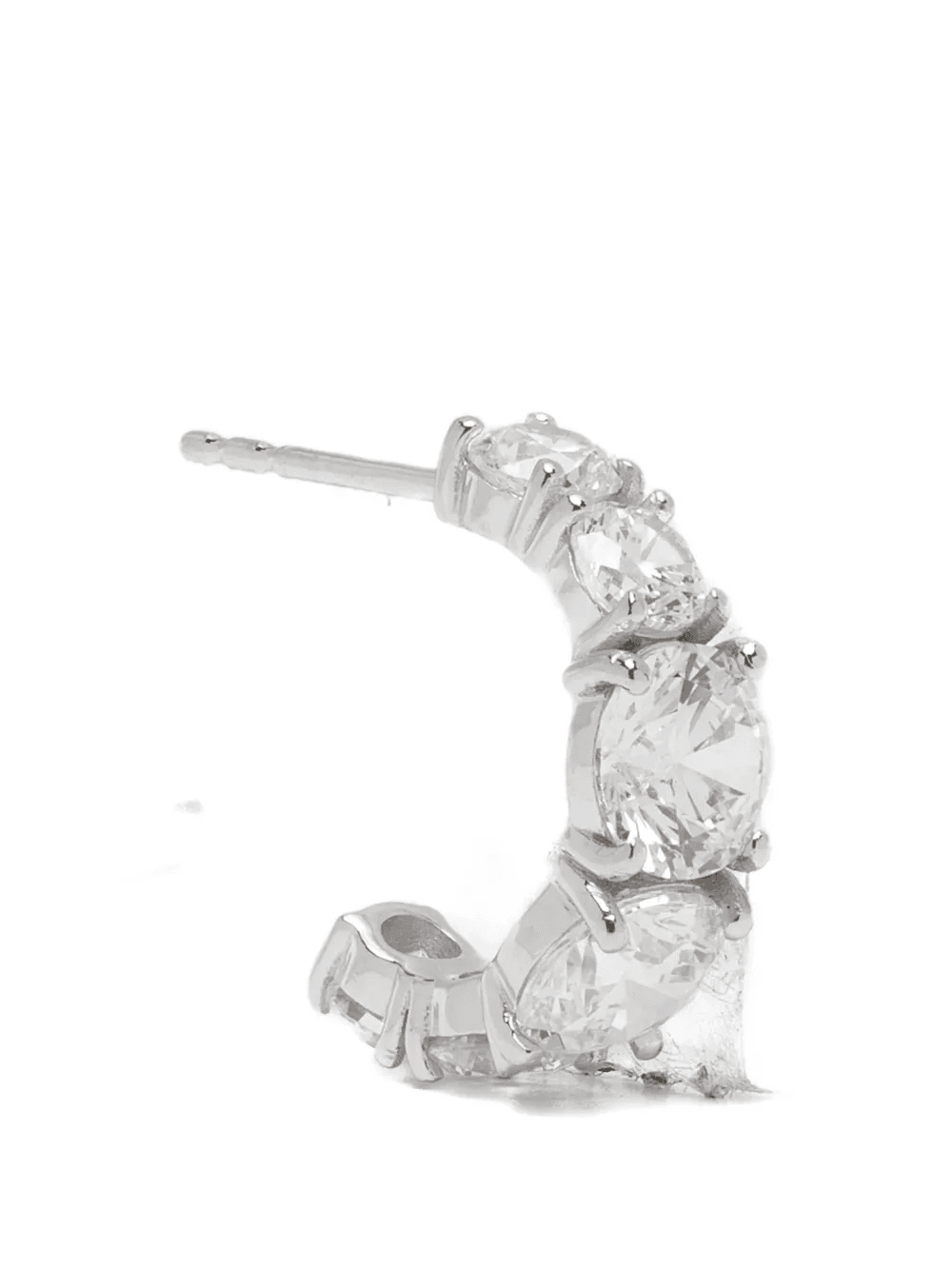 crystal-embellishment earrings - Image 1