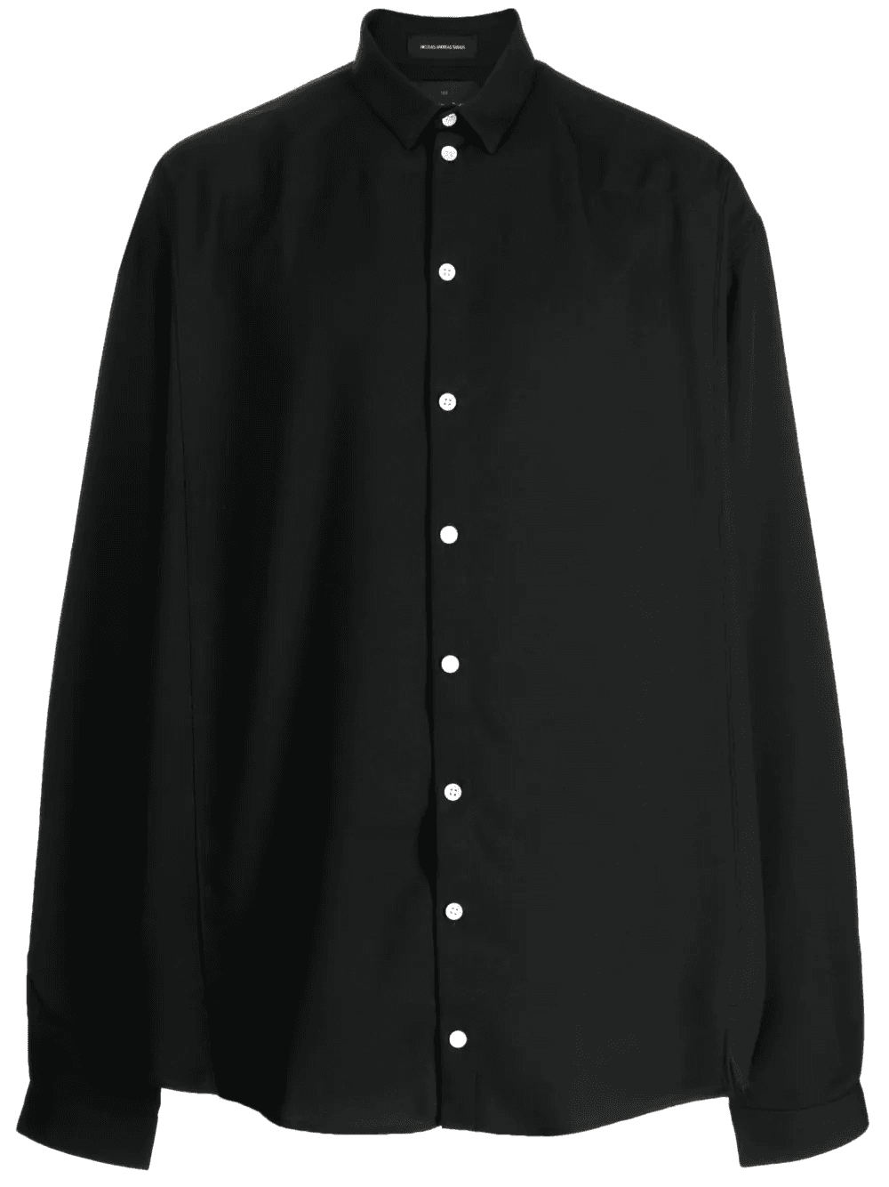 long-sleeve cotton shirt - Image 1
