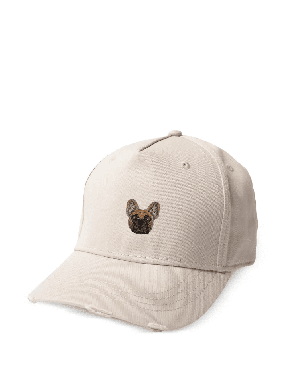 french bulldog embroidered baseball cap - Image 1