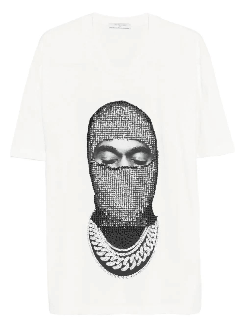 crystal-embellished T-shirt - Image 1
