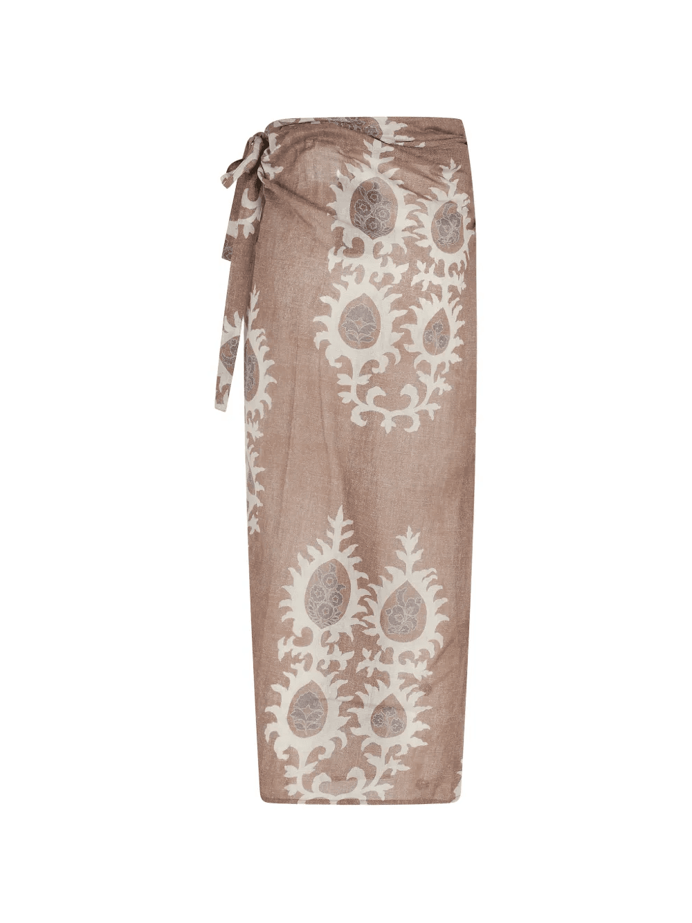 patterned wrap skirt - Image 1