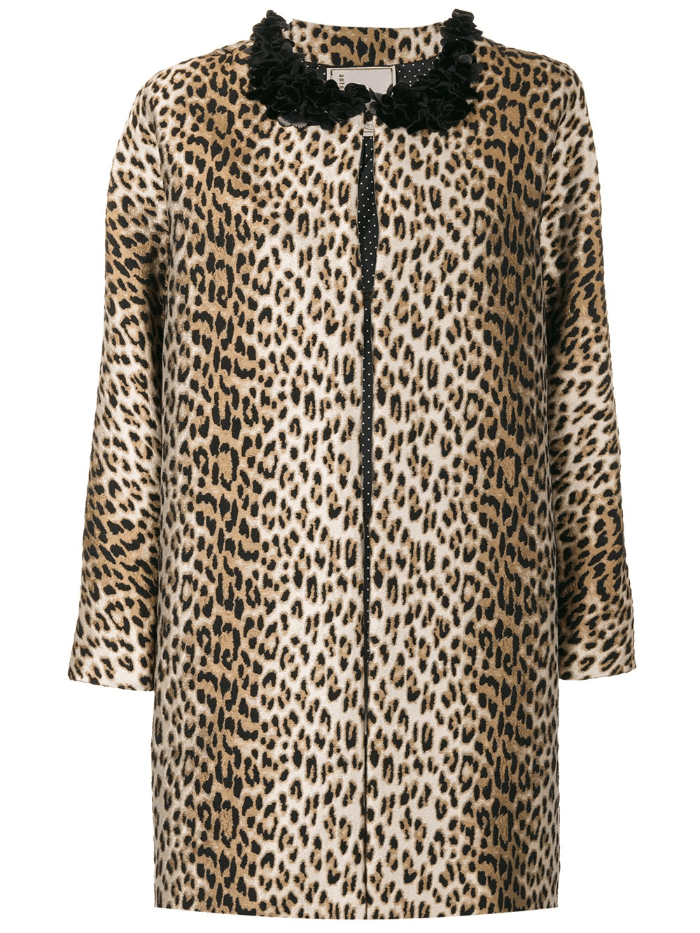 leopard printed coat - Image 1