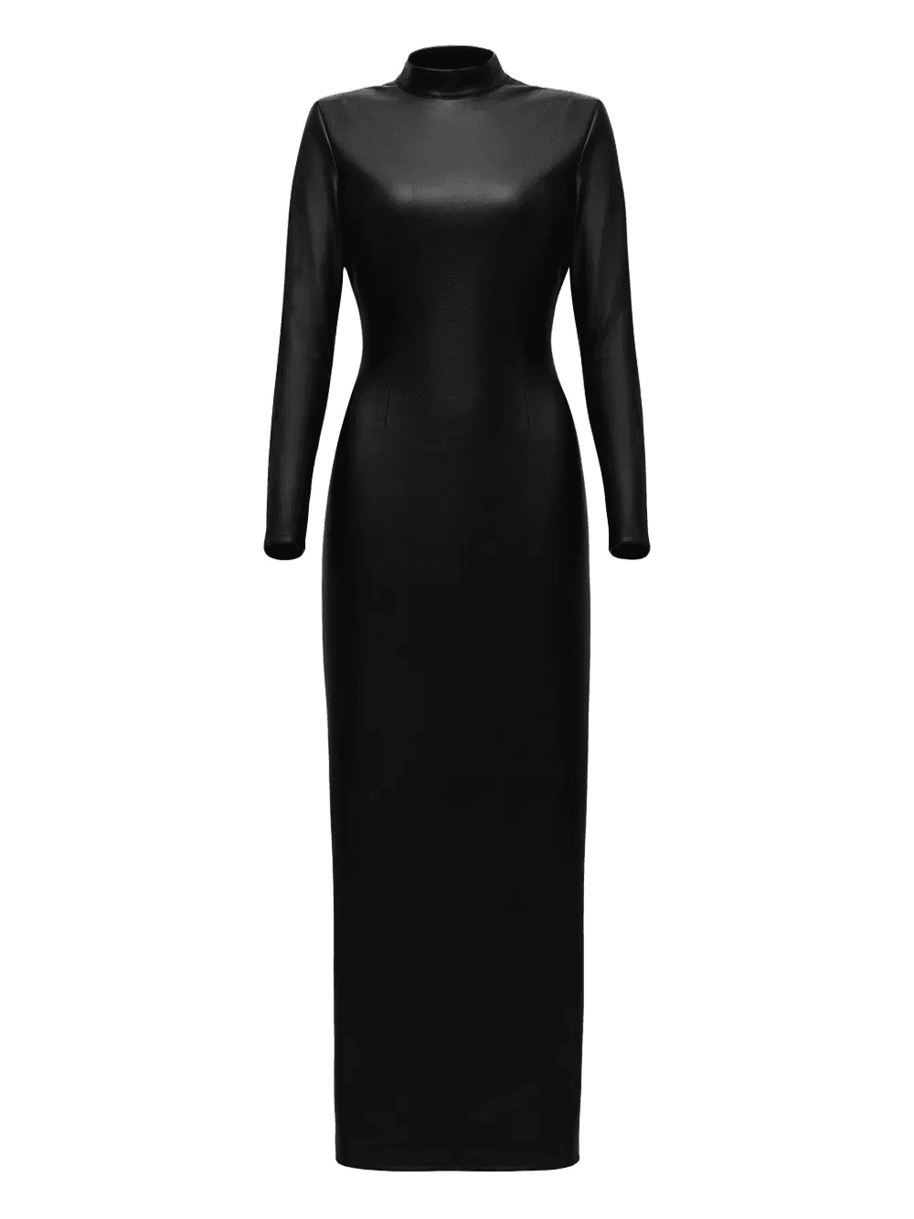 lace-up backless maxi dress - Image 1