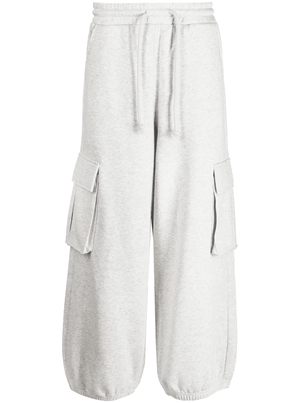 logo-patch cotton-blend track pants - Image 1