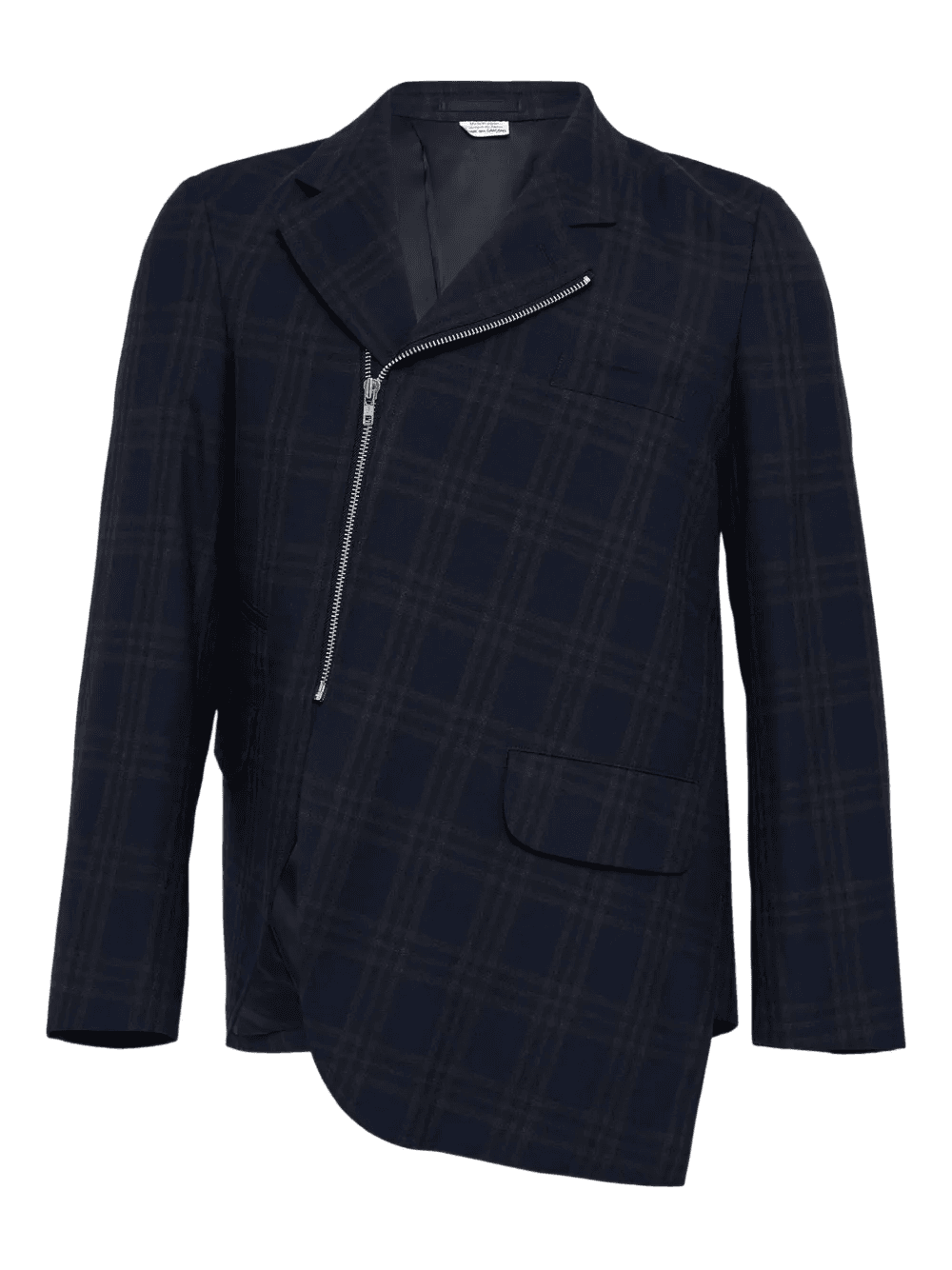 plaid zip jacket - Image 1