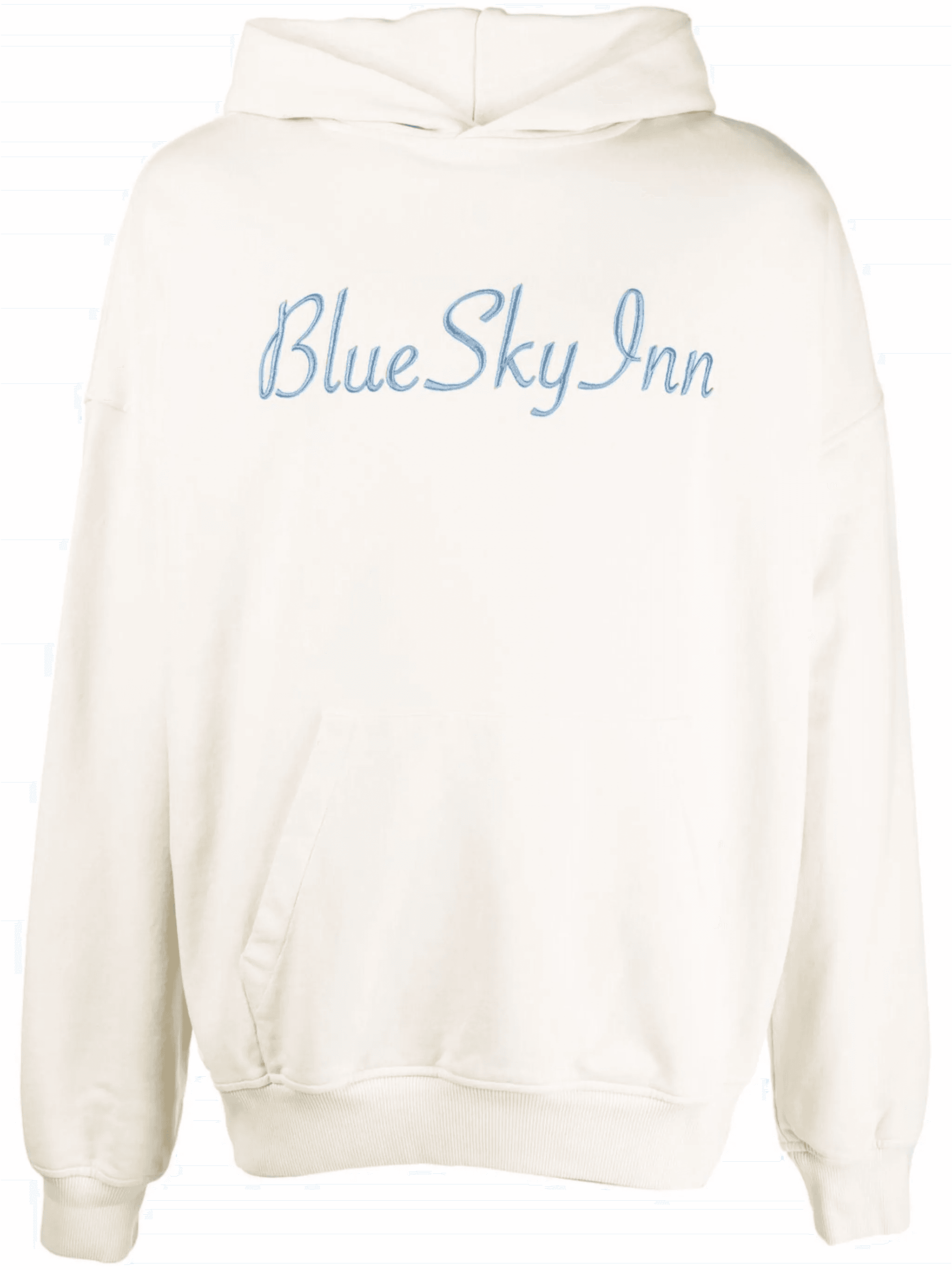 logo-embroidered cotton hoodie - Image 1