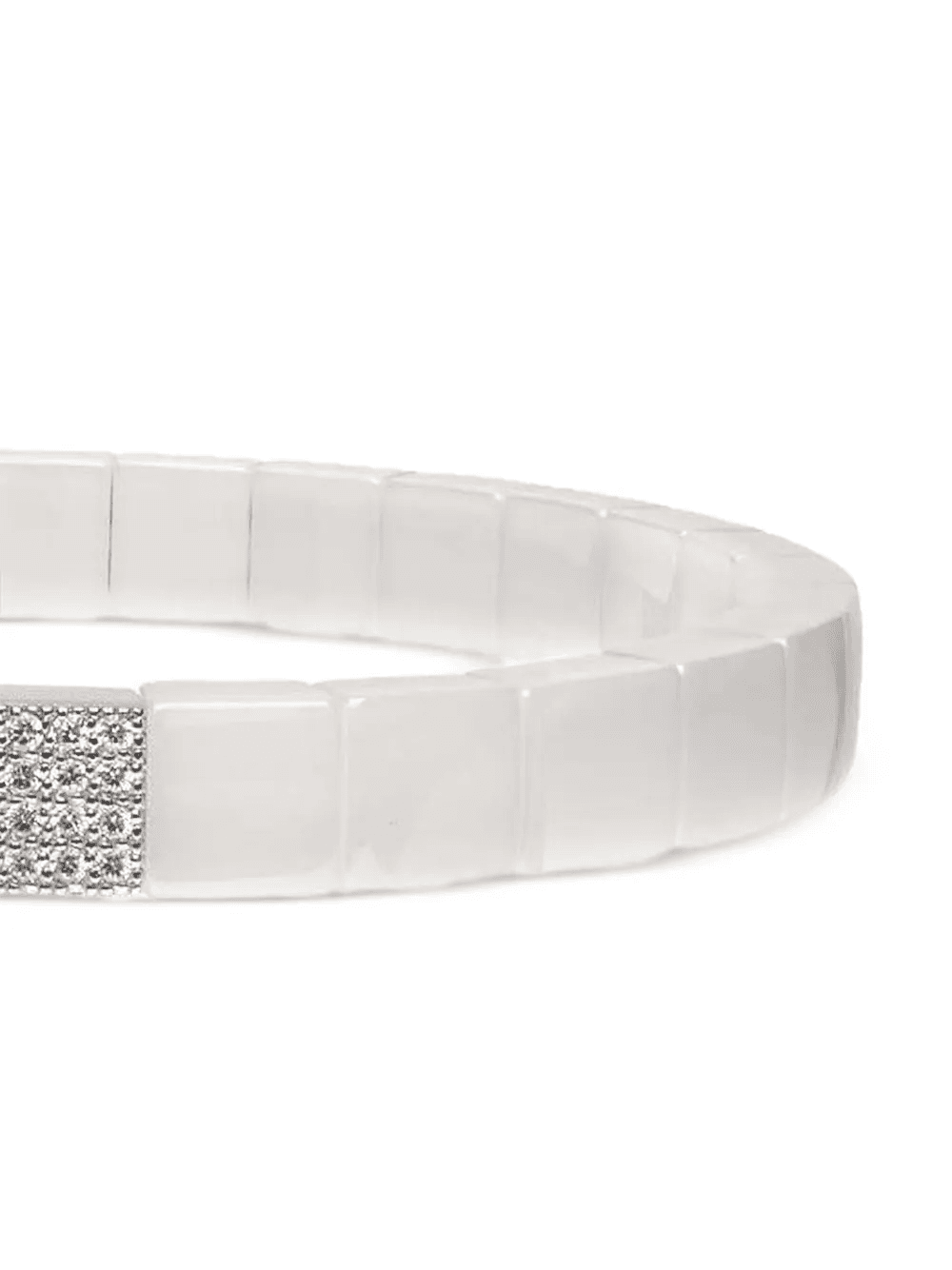 18K white gold Scacco bracelet - Image 1
