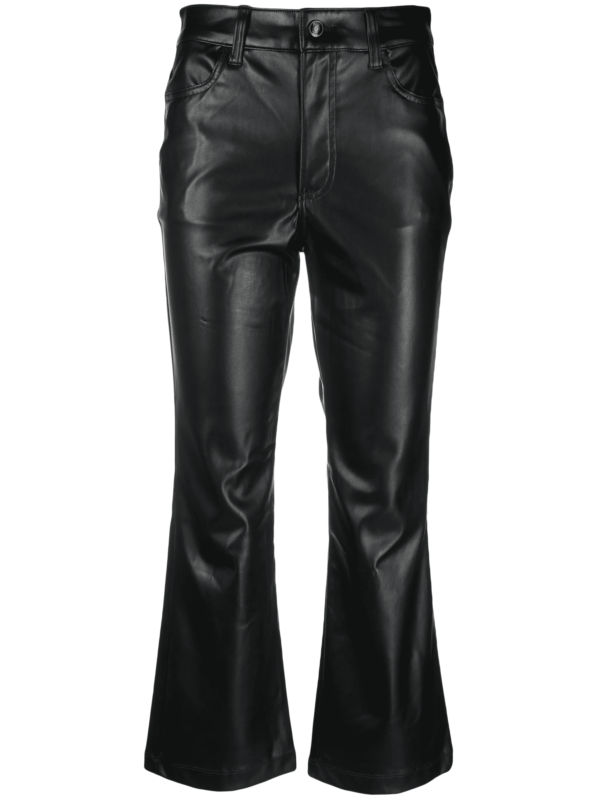 mid-rise flared trousers - Image 1
