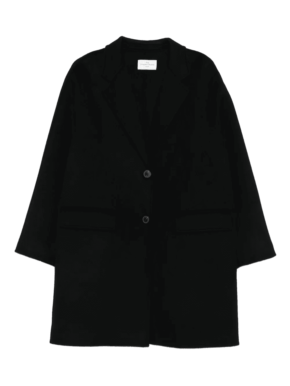 Oxford button wool coat - Image 1