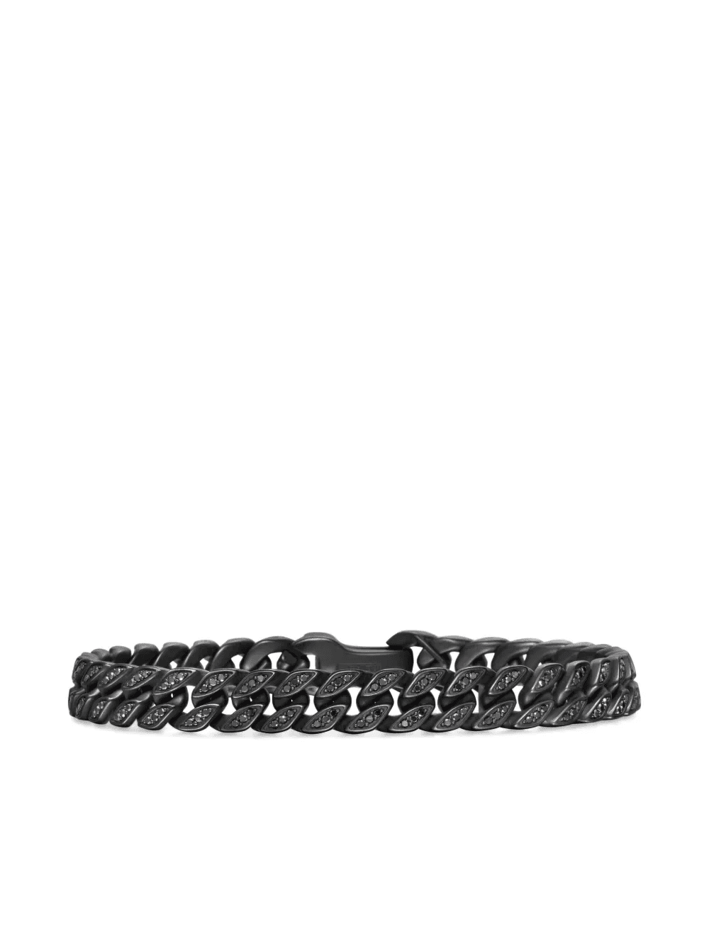 Curb Chain diamond bracelet (8mm) - Image 1