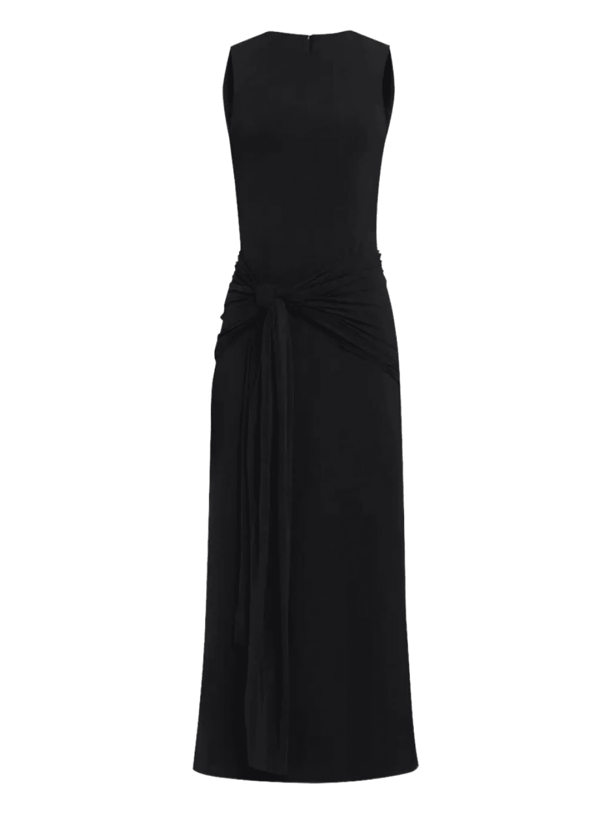 Rory tie-waist sleeveless dress - Image 1