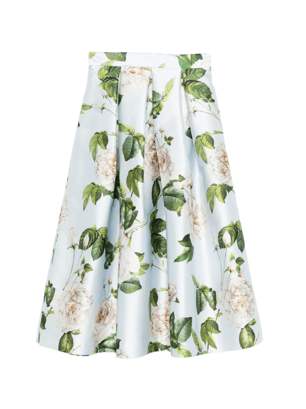Luna floral-print midi skirt - Image 1
