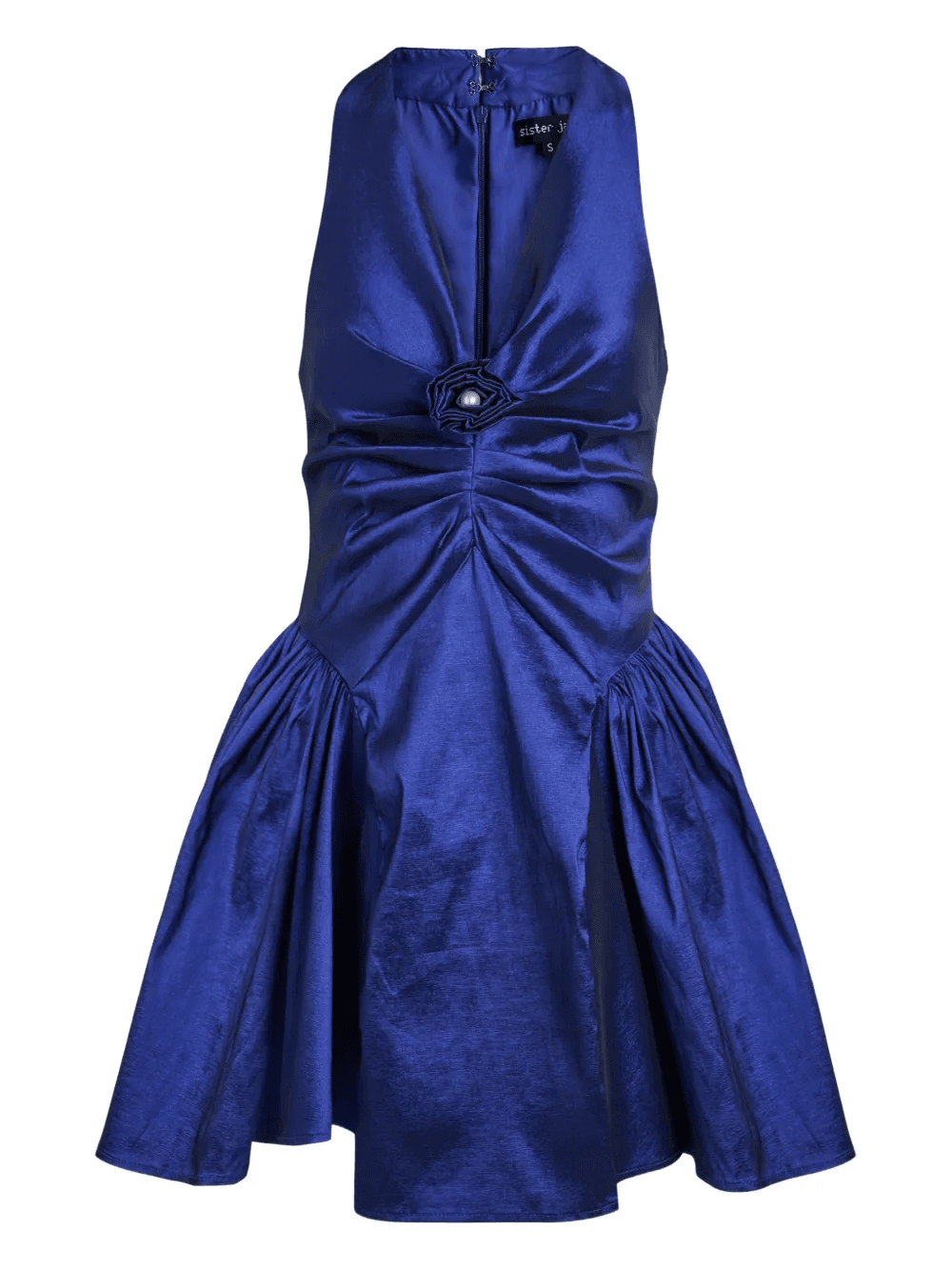 gathered mini dress - Image 1