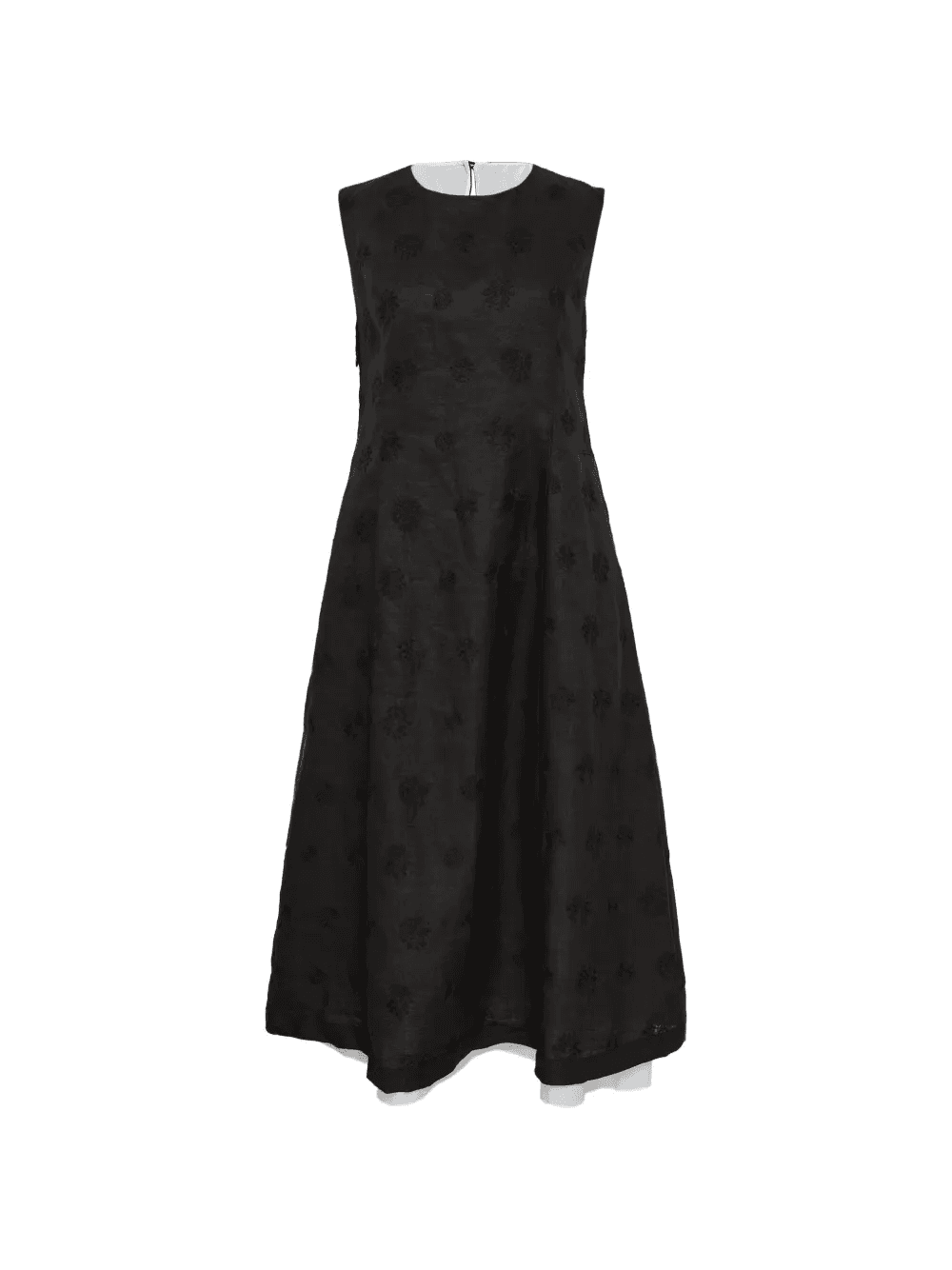 sleeveless midi dress - Image 1